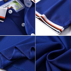 Polo de Manga Corta Deportivo Personalizado con Cuello Alto, de Alta Calidad, al por Mayor - Product Image 3
