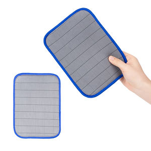 Serviettes de cuisine en verre réutilisables de haute qualité personnalisées en usine, chiffons de nettoyage en microfibre pour vitres, tampons éponge de <span class=keywords><strong>polissage</strong></span> - Product Image 1