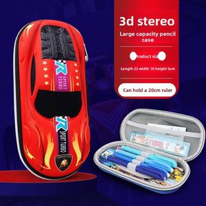 Estuche para Lápices Impermeable 3D con Diseño de Auto Deportivo X530 Chxn, Juego de Estuche para Material Escolar, Regalo para Estudiantes Durante Promociones - Product Image 4