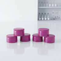 Capuchon en aluminium rose anti-vol, capuchon de bouteille de vin, capuchon en aluminium pour soda gazeux