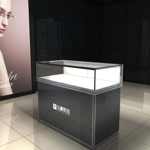 Meubles de mode en verre haut de gamme de luxe vitrine d'éclairage vitrine de bijoux <span class=keywords><strong>comptoir</strong></span> d'armoire pour magasin magasin - Product Image 3