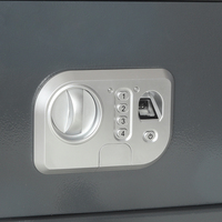 Home Steel Security Geheimnis Biometrische Finger abdruck Lagerung Geld Safe Schließfach