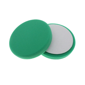 6Inch Màu Xanh Lá Cây Nặng Cắt Móc Và Vòng Lặp Xe Làm Sạch Buffing Miếng Bọt Biển Phẳng Da Bọt Đánh Bóng Miếng Đệm Cho Tự Động Chăm Sóc Tẩy Lông Sạch Hơn - Product Image 1