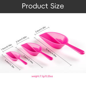 Mini Pala Pequeña, Herramientas para Pasteles, Pala de Plástico para Guardar Cuentas, Pala para Joyería, Cuchara de Plástico para Cuentas, Herramientas para Manualidades - Product Image 4