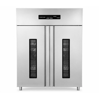 Armoire de désinfection à double porte, armoire de désinfection haute température 125°C à air chaud numérique pour la vaisselle de cantine