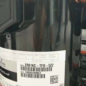 คอมเพรสเซอร์แบบสโครล HYZL Copeland รุ่น ZR72KC TFD 522 420 ZR72KH ZR81KCE TFD 523 422 81KH อุปกรณ์ทำความเย็น - Product Image 3