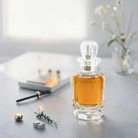 Flacon de parfum en verre pagode verticale certifié CE FCC ROHS, 50 ml, 100 ml, anti-fuite, anti-chute, rechargeable, flacon portable