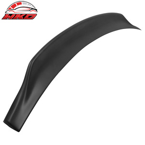 Convient aux modèles Honda Civic berline 4 portes 2012-2015, aileron arrière de style IKON Duckbill V2, noir mat - Product Image 5