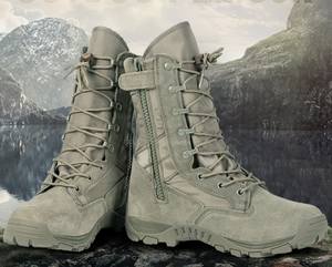 Usine fournissant des chaussures hautes ultra-légères absorbant les chocs pour hommes en plein air bottes tactiques bottes de combat chaudes de haute qualité - Product Image 6