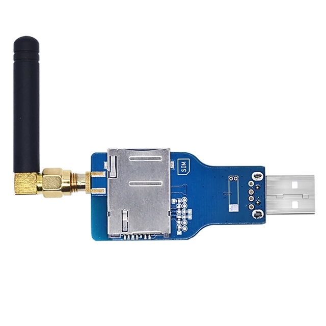 USB to GSM Module Quad-band GSM GPRS SIM800C SIM800 Module For Wireless BT Module SMS Messaging With Antenna