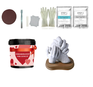 <span class=keywords><strong>Kit</strong></span> de moulage en plâtre 3d Baby Hand Foot Print Alginate impression poudre <span class=keywords><strong>Kit</strong></span> de moulage à la main 3d Adult <span class=keywords><strong>Kit</strong></span> - Product Image 4