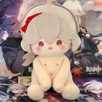 Offre Spéciale 40cm Genshin Impact Cute Anime Fabric Doll KPOP Naked Cotton Plushies OEM Cadeaux personnalisables avec remplissage en coton PP