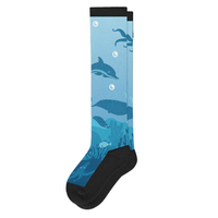 Chaussettes de neuropathie 100% Chaussettes diabétiques ultra-douces sans couture avec chaussettes bariatriques confortables non contraignantes
