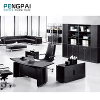 Bureau cambré de style créatif Table de conception européenne demi-ronde Meubles de bureau en demi-cercle Table de bureau
