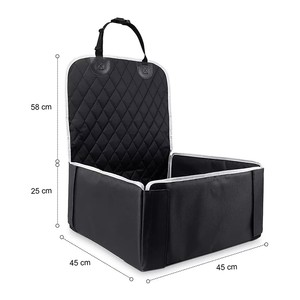 Housse de siège de <span class=keywords><strong>voiture</strong></span> pour <span class=keywords><strong>chien</strong></span> de luxe imperméable antidérapante 2 <span class=keywords><strong>en</strong></span> 1, panier de transport avant, tapis lavable pour les voyages <span class=keywords><strong>en</strong></span> <span class=keywords><strong>voiture</strong></span> avec <span class=keywords><strong>chien</strong></span> - Product Image 1
