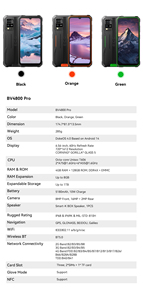 Teléfono Resistente Blackview BV4800 Pro, Android 15, 5180mAh, Cámara Trasera de 16MP, NFC, Pantalla de 6.56'' 60HZ, Octa Core - Product Image 6