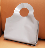 Prix d'usine, 100 pièces MOQ, sacs fourre-tout en plastique PE imperméables, impression en gravure/sérigraphie, échantillon gratuit pour les cadeaux d'anniversaire et de fêtes, personnalisables