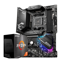 Carte mère de jeu MSI MPG B550 GAMING EDGE WIFI avec processeur 5600X/5800X/5900X/3600X/3700X, carte mère AMD B550, socket AM4