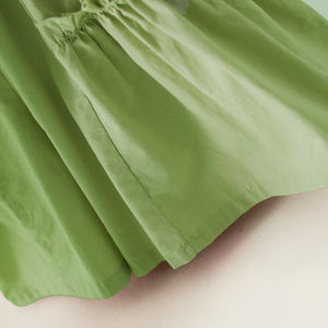 Ensemble deux pièces pour filles, t-shirt à manches bouffantes à imprimé cœur et <span class=keywords><strong>jupe</strong></span> plissée, tenue décontractée d'été pour enfants, vêtements pour enfants - Product Image 6