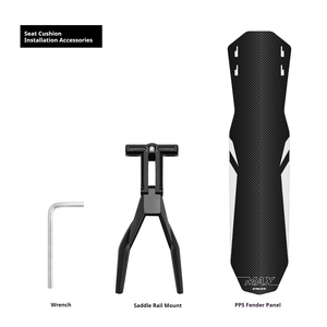 Garde-boue arrière à dégagement rapide ENLEE ED26 pour VTT, garde-boue étendu et élargi imperméable pour vélo de montagne - Product Image 1