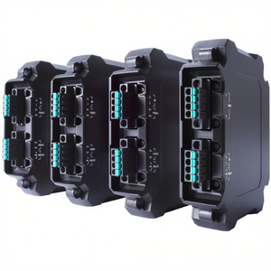 Commutateur géré sur rail DIN Moxa PWR-103-LV-VB-I, Ethernet industriel d'entreprise, 3 ports PoE+, prise en charge des VLAN - Product Image 3