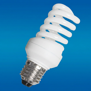 หลอดประหยัดพลังงาน CFL แบบเกลียวเต็ม E27 6000K แสงเดย์ไลท์ 8000 ชั่วโมง 80lm/W CRI 80 AC 220V ฐานพลาสติก รับประกัน 2 ปี - Product Image 1