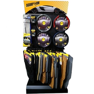 Đa năng kim loại khung Pegboard <span class=keywords><strong>Rack</strong></span> hiển thị đứng cho thương mại showroom cho phụ tùng xe hơi chỉ đạo Bánh Xe Công cụ phụ kiện - Product Image 1