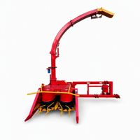 Moissonneuse de maïs ensilé à rang unique automatisée, entraînée par prise de force de tracteur, entièrement hydraulique, pour l'ensilage du bétail, robuste et haute performance