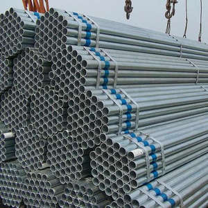 Tube en acier galvanisé de qualité supérieure, acier sans soudure 0,8 mm DX51D DX52D, tube en acier galvanisé à chaud pour support - Product Image 2