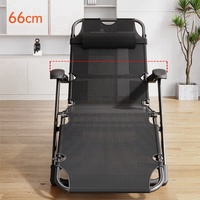Lit de camping pliant de jardin Chaise de plage inclinable