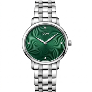 Reloj de Cuarzo Dorado de Lujo para <span class=keywords><strong>Mujer</strong></span>, Brazalete de Acero Inoxidable, Resistente al Agua, Caja Rectangular, Movimiento Miyota, Ancho de Correa de 22 mm, a la Moda - Product Image 2