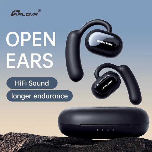 Open-Ear Design Sports Tws Wireless Bluetooth Earphones Headphones Headsets
