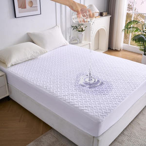 Protector de Colchón de Poliéster Transpirable e Impermeable de Lujo, Tamaño Queen, Bolsillos Profundos de 6 a 18 Pulgadas de Profundidad, Suave, Grueso, Antideslizante, Lavable a Máquina - Product Image 1