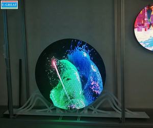 Harga Pabrik Dalam Ruangan P5 P6 RGB Kreatif Bentuk Khusus Melingkar Bulat Layar Led untuk Pameran Mall - Product Image 6