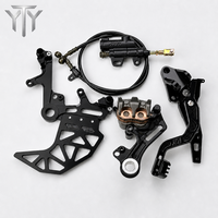 Hintere Fußbremsanlage für Surron Ultra Bee CNC 7075 Aluminium Performance Elektro-Dirt-Bike Racing Upgrade-Kit