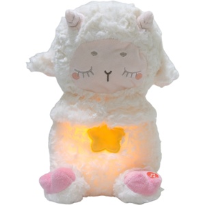 Juguete de Peluche que Simula la Respiración <span class=keywords><strong>para</strong></span> <span class=keywords><strong>Dormir</strong></span>, Muñeco de Peluche de Aries <span class=keywords><strong>para</strong></span> Bebés <span class=keywords><strong>y</strong></span> Niños, Muñeco con Música Relajante - Product Image 1
