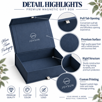 Boîte cadeau magnétique personnalisée de style livre, emballage rigide durable pour les ensembles de soins de la peau, les ensembles de toilettage, les cadeaux pour influenceurs PR