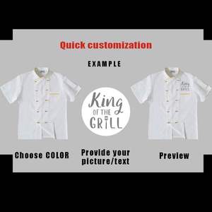 Veste de chef personnalisée pour hommes Manteau personnalisé pour hôtel cuisine restaurant - Product Image 6