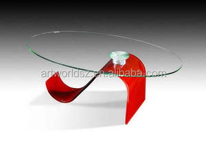 Artworld muestra suministros de boda mesa de comedor redonda de acrílico transparente mesa de boda para la venta - Product Image 3