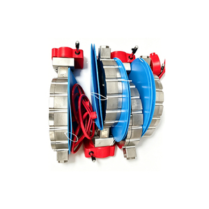 BRAY S40 Butterfly Stainless Steel Double Offset <b>Worm</b> <b>Gear</b> Operated JIS10K 16K DN200 DN250 DN300 - Product Image 1