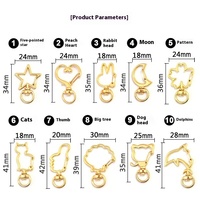 Porte-clés personnalisés en gros, en forme de cœur, en alliage métallique, avec mousqueton, anneaux porte-clés, fermoir homard, pendentif, accessoires de bijoux cadeaux