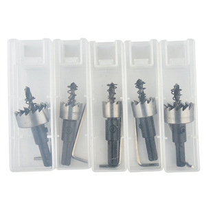 Diy Hole <b>Saws</b> 30 Mm Hss High Speed Steel For Sheet Metal Stainless Steel Drilling And Enlarging Bits 5 Piece Set - Product Image 5