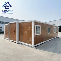 Maison préfabriquée extensible en conteneur de 20 pieds et 40 pieds, prix préfabriqué, maison, salle de bain, maison modulaire