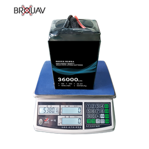 Batería de Litio Ion de Estado Semisólido para Drones/UAV, 12S 36AH 44.4V 330Wh/kg 10C 1000 Ciclos, Venta al por Mayor de Fábrica, Alta Resistencia BROUAV - Product Image 1