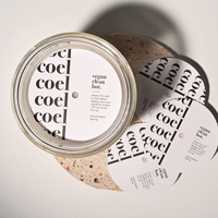 Couvertures anti-poussière de bougie imprimées et personnalisées couvercle d'onglet de traction pour les protecteurs d'égouttement de bougie de bougie artisanale