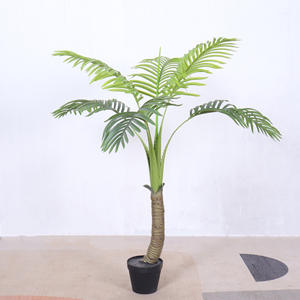 <span class=keywords><strong>Chrysalidocarpus</strong></span> <span class=keywords><strong>Lutescens</strong></span>, adorno para el hogar, plantas de interior de plástico verde simulado de estilo nórdico para plantas artificiales interiores - Product Image 6