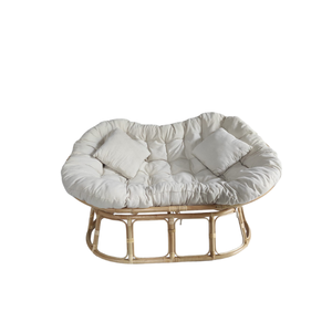 Chaises Mamasan, alliant ambiance tropicale et confort décontracté pour des canapés de jardin élégants qui transforment n'importe quel espace en un lieu de détente. - Product Image 2