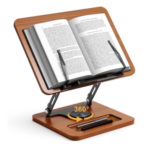 Soporte para <span class=keywords><strong>libros</strong></span> para leer, 360 °   Soporte Giratorio para <span class=keywords><strong>Libros</strong></span> con Manos Libres - Product Image 1