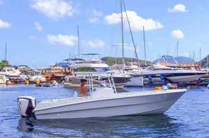 YAMANE Yacht 28ft Bateau Plaisance en Fibre de Verre de Haute Qualité à Vente Chaude avec Console Centrale et T-Top - Product Image 3