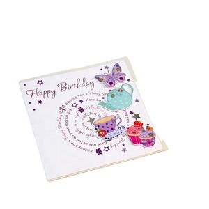 Tarjeta de invitación ecológica personalizada hecha a mano, bonito sobre de tarjeta de felicitación Manual <span class=keywords><strong>para</strong></span> <span class=keywords><strong>cumpleaños</strong></span>, vacaciones, suministros <span class=keywords><strong>para</strong></span> fiestas artesanales - Product Image 1
